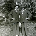 Verner och Manne Ahlkvist sept 1928